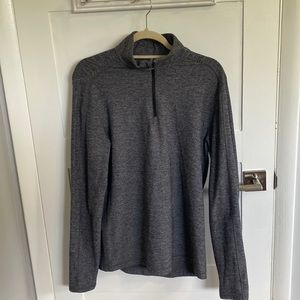 Lululemon Quarter Zip Gray